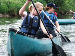 adventure activities, wales, open canoeing