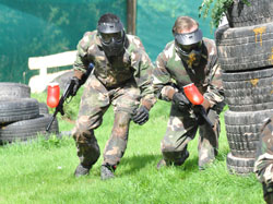 team away & incentive days, paintballing, brecon beacons